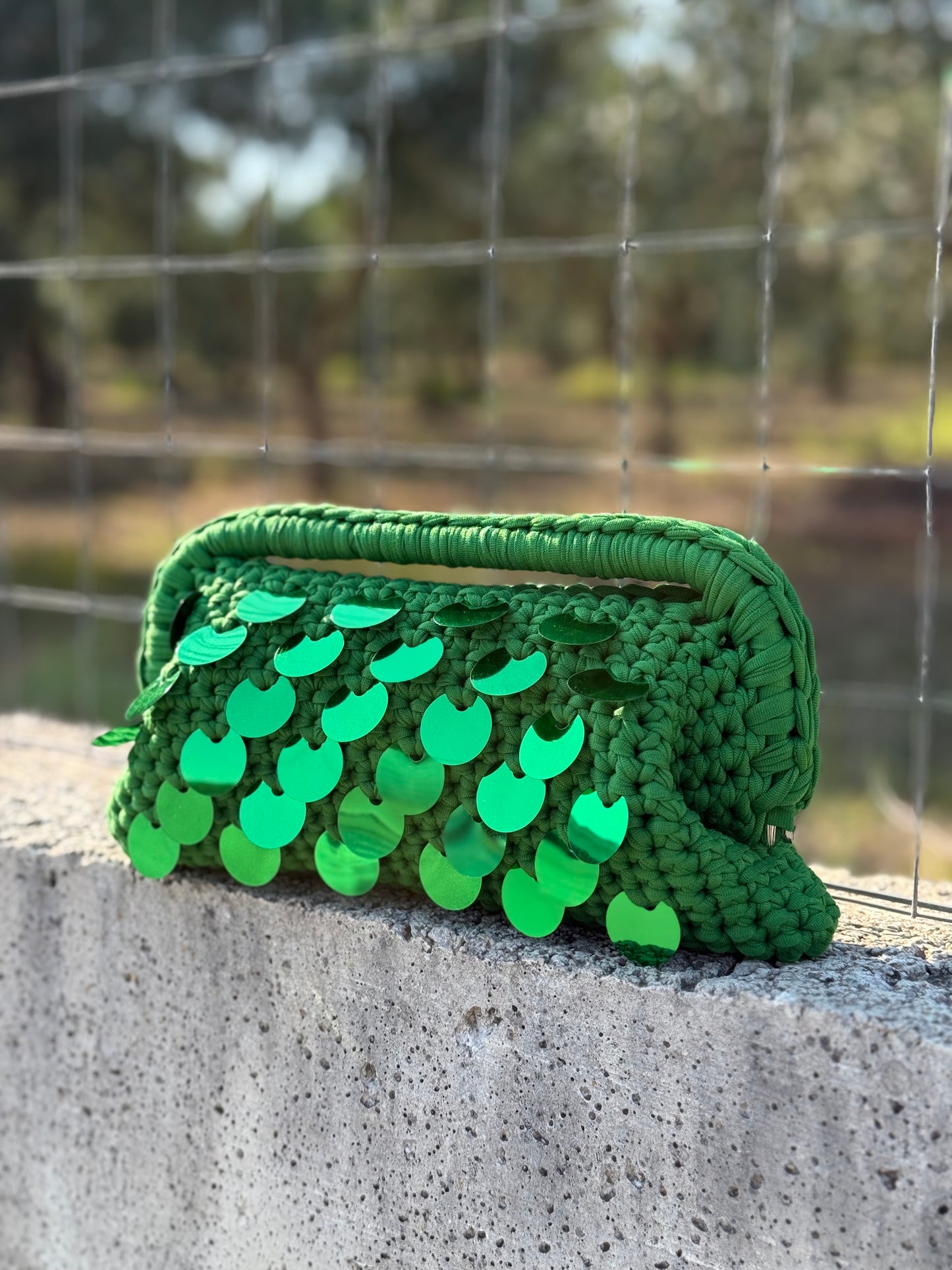 Clutch Luxury Green