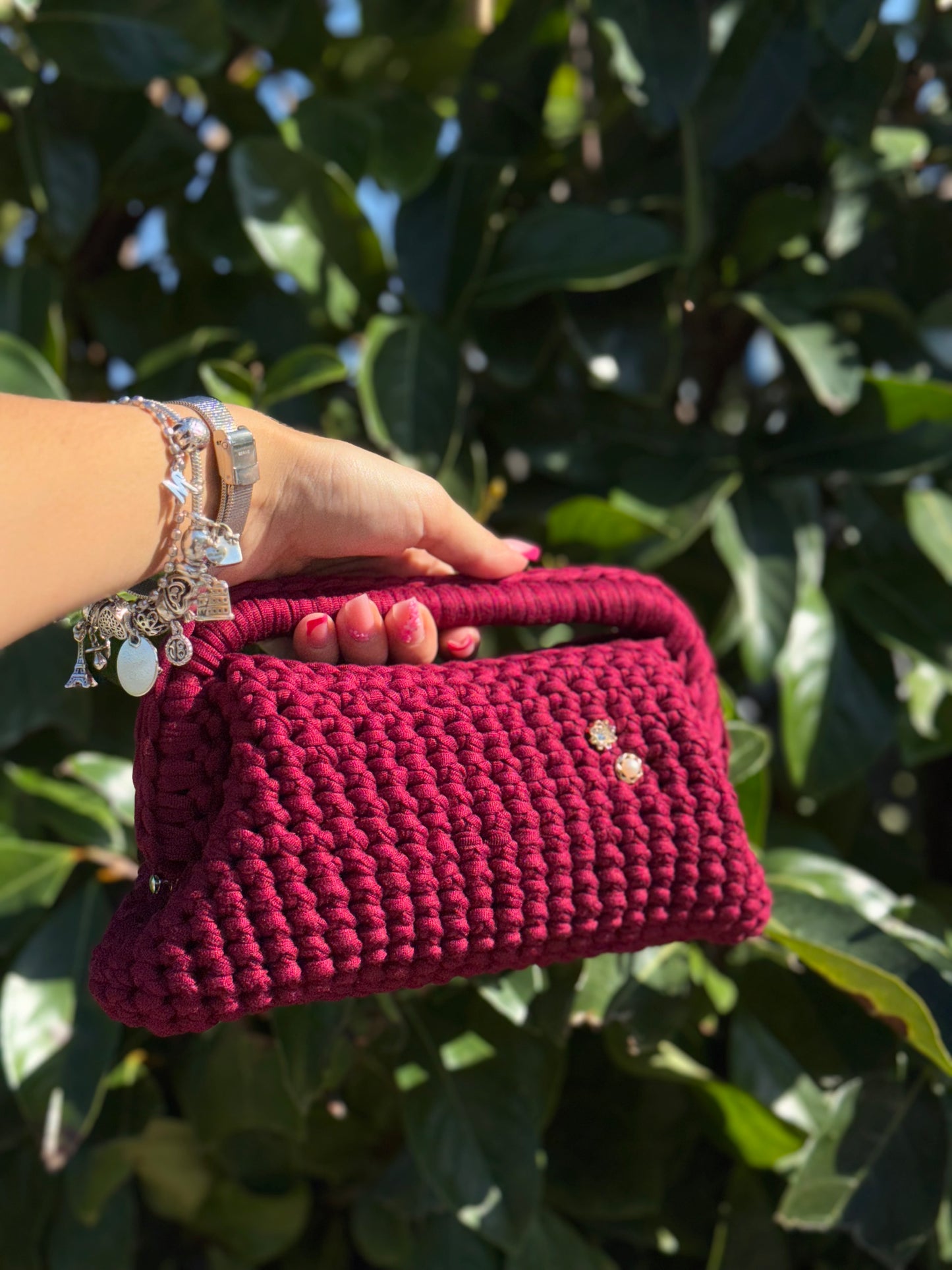 Clutch Amaranto