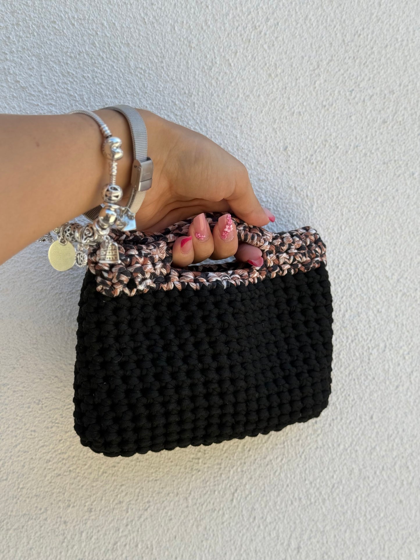 Bag Black Leopard