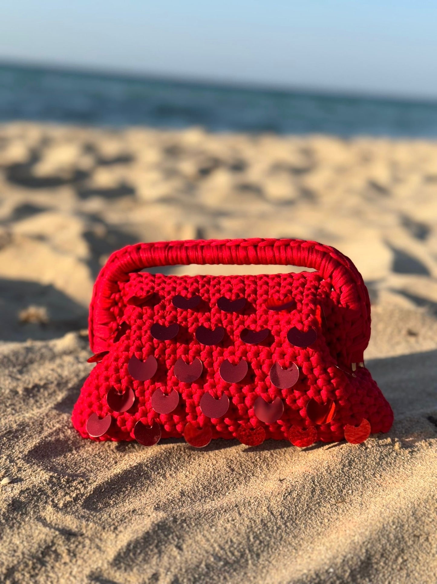 Clutch Luxury Red