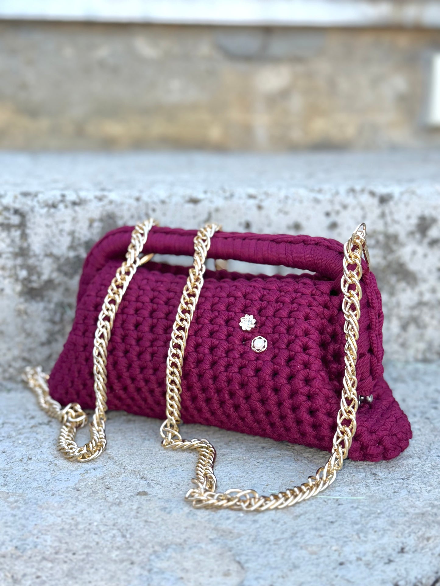 Clutch Amaranto
