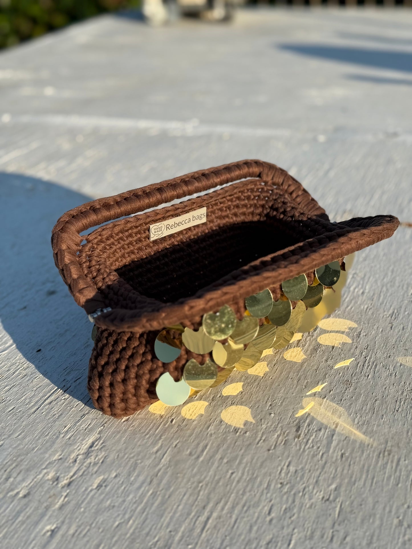 Clutch Luxury Brown
