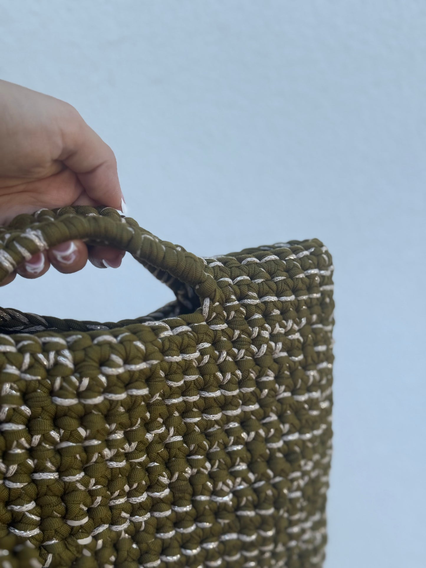 Bag Shiny green