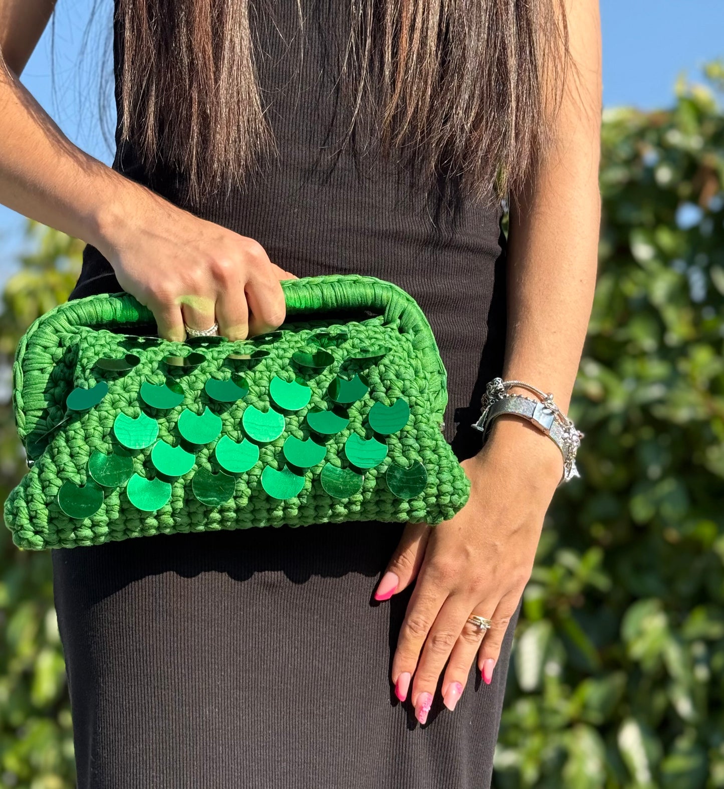 Clutch Luxury Green