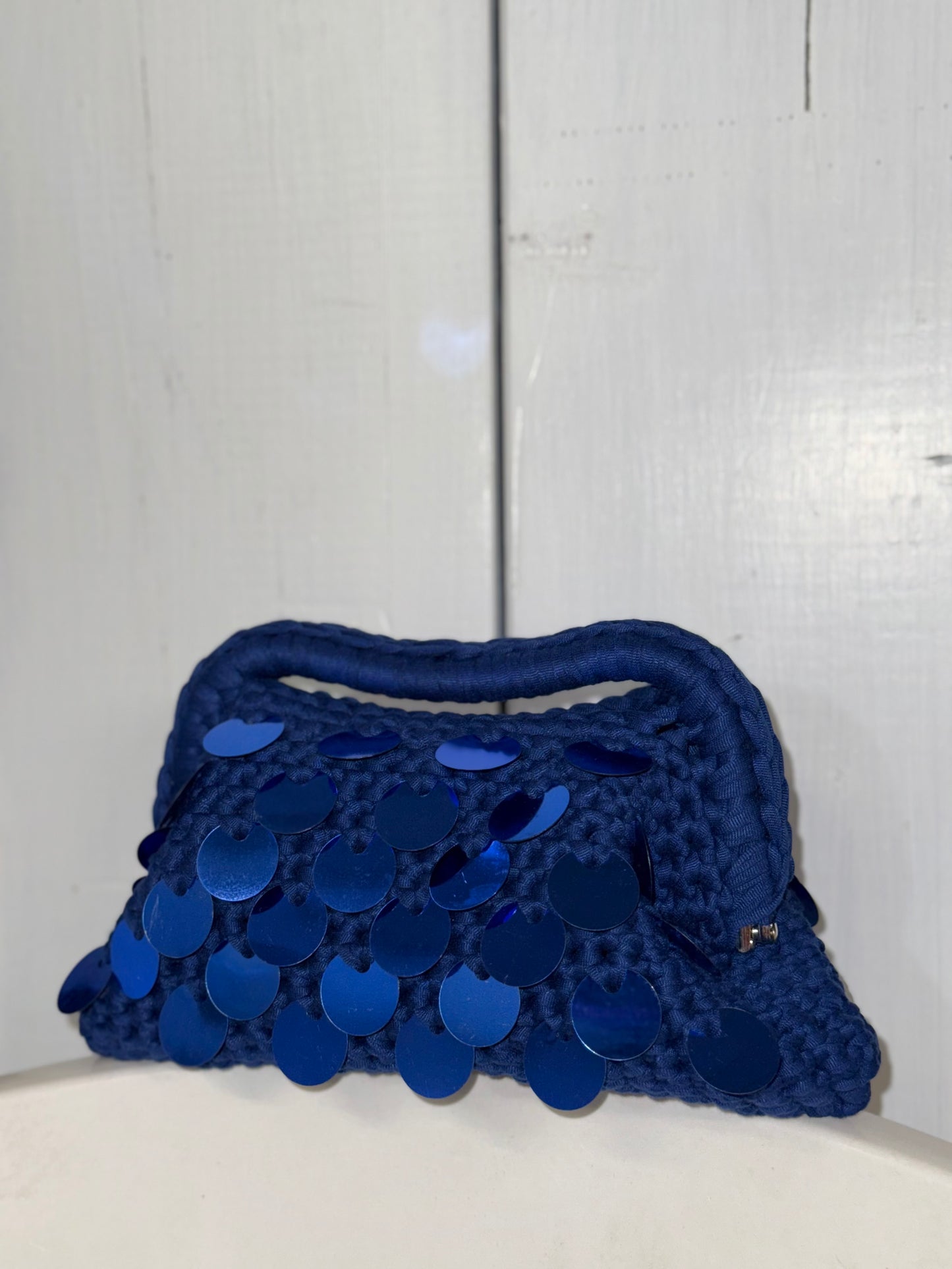 Clutch Luxury Blu