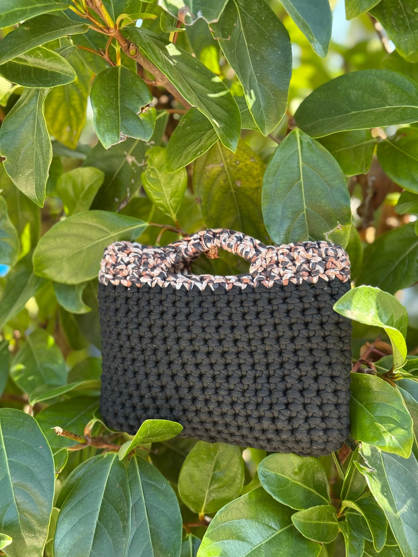Bag Black Leopard