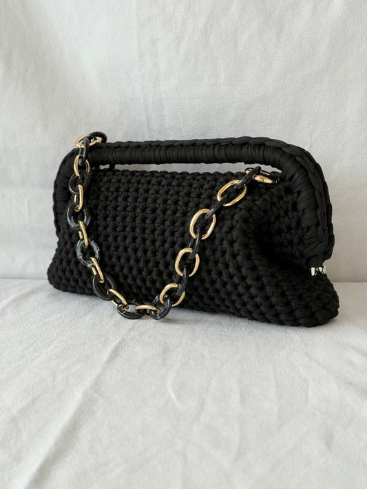 Clutch Black and gold