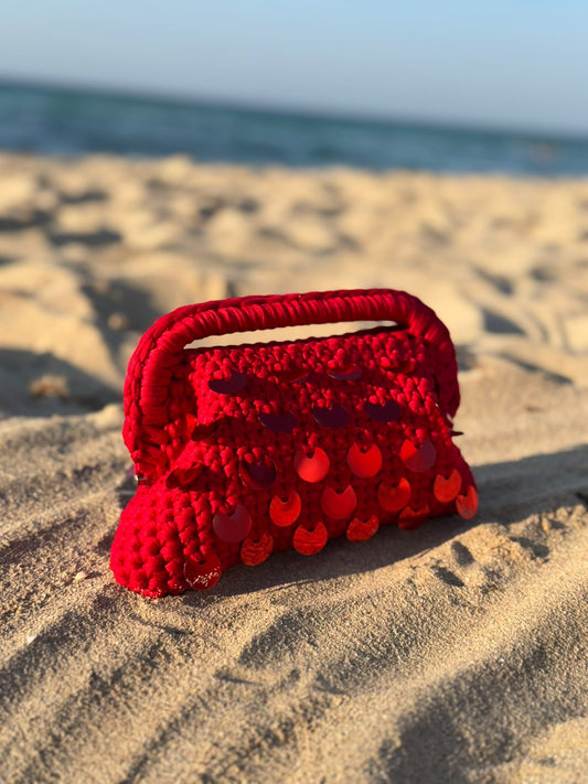 Clutch Luxury Red