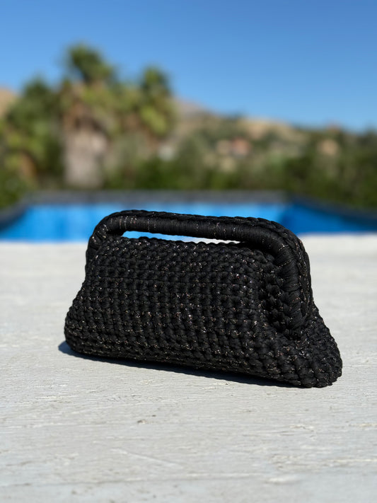 Clutch Black and Gold